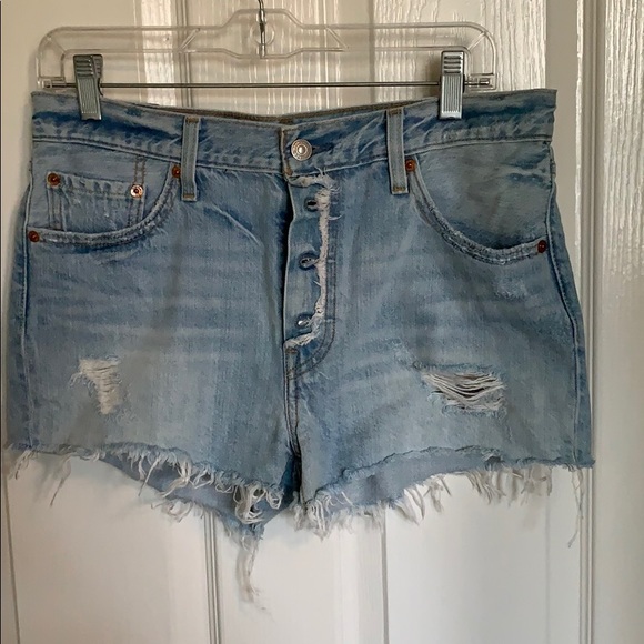 Levi’s 501 cut off shorts. Urban Outfitters Urban Renewal. Button fly. Size 29 - Picture 1 of 2